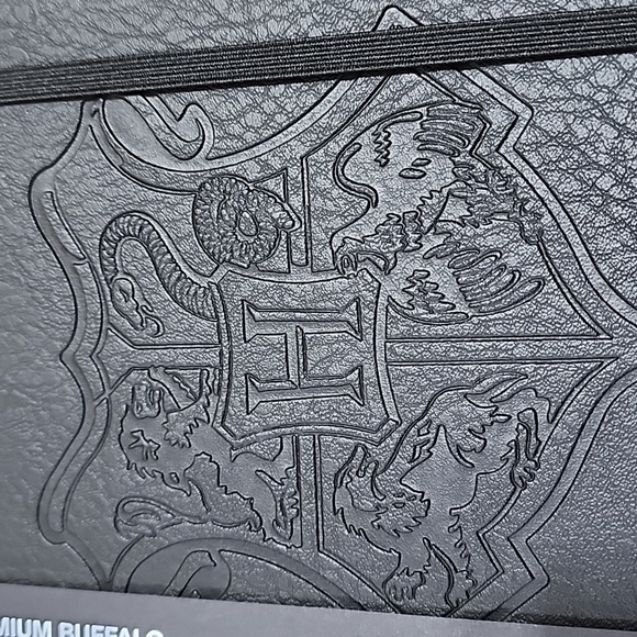 NWT Harry Potter Lined Journal Black Embossed - Picture 2 of 7
